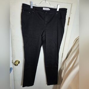 Torrid Black Denim First To Fit Plus Size 20T, Inseam 33"